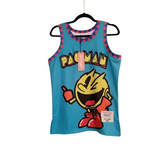 Blue Pac-Man Video Game Men's Headgear Classics Premium Embroidered Size XS - Picture 5 of 10